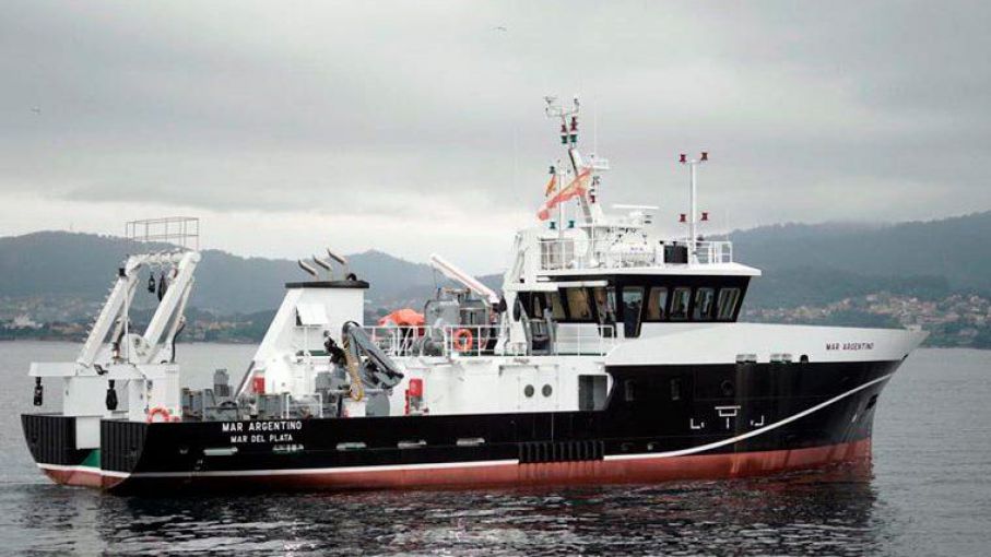 El buque de investigación pesquera "Mar Argentino" se incorpora a la flota del Inidep