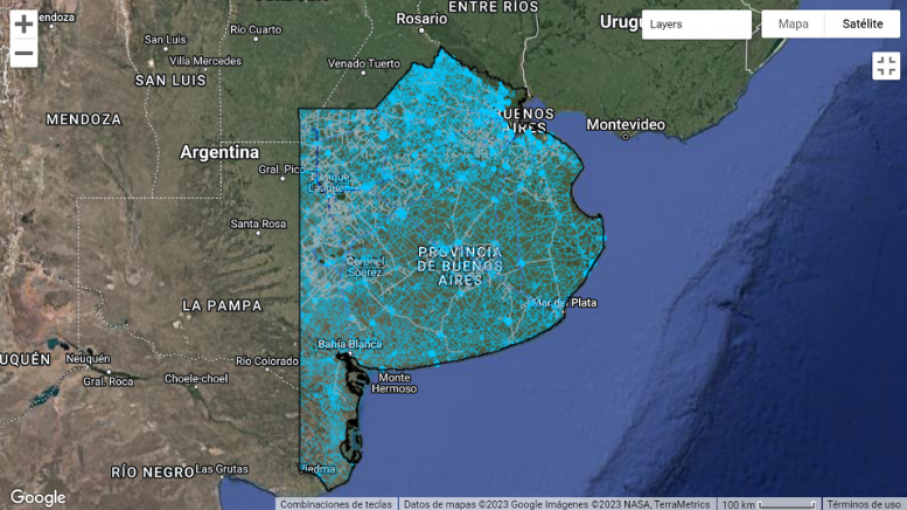 GPS lácteo: Crean el mapa de los caminos rurales del sector lechero bonaerense